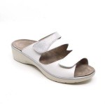 Slipper Wit leder 24009 Solidus